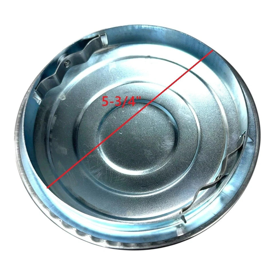 Set of 4 Polished Stainless Steel V8 Script Hubcaps for 1933 Ford (1933–1933)