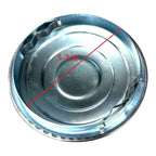 Set of 4 Polished Stainless Steel V8 Script Hubcaps for 1933 Ford (1933–1933)