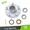 5-Lug Galvanized Trailer Wheel Hub for 2000 lb Trailers (Year Unknown)