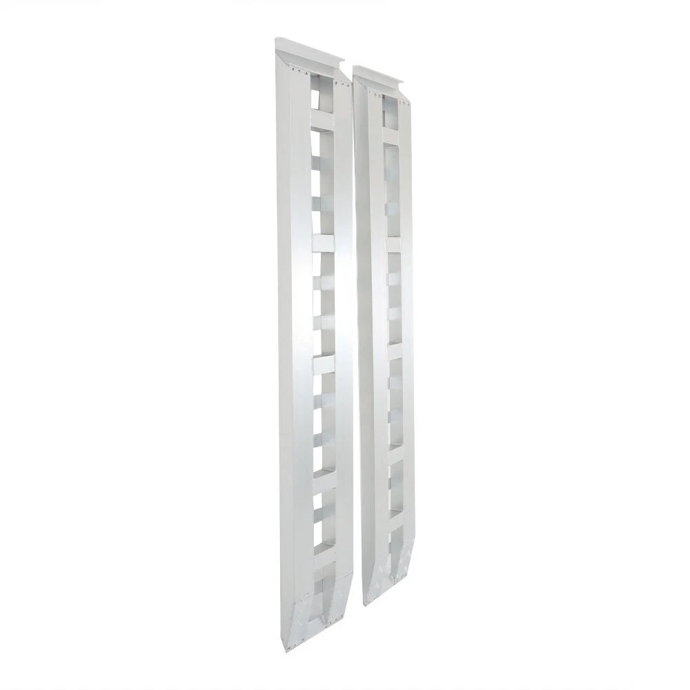 Set of 2 Aluminum Trailer Ramps 84"x15" 6000 LBS Capacity