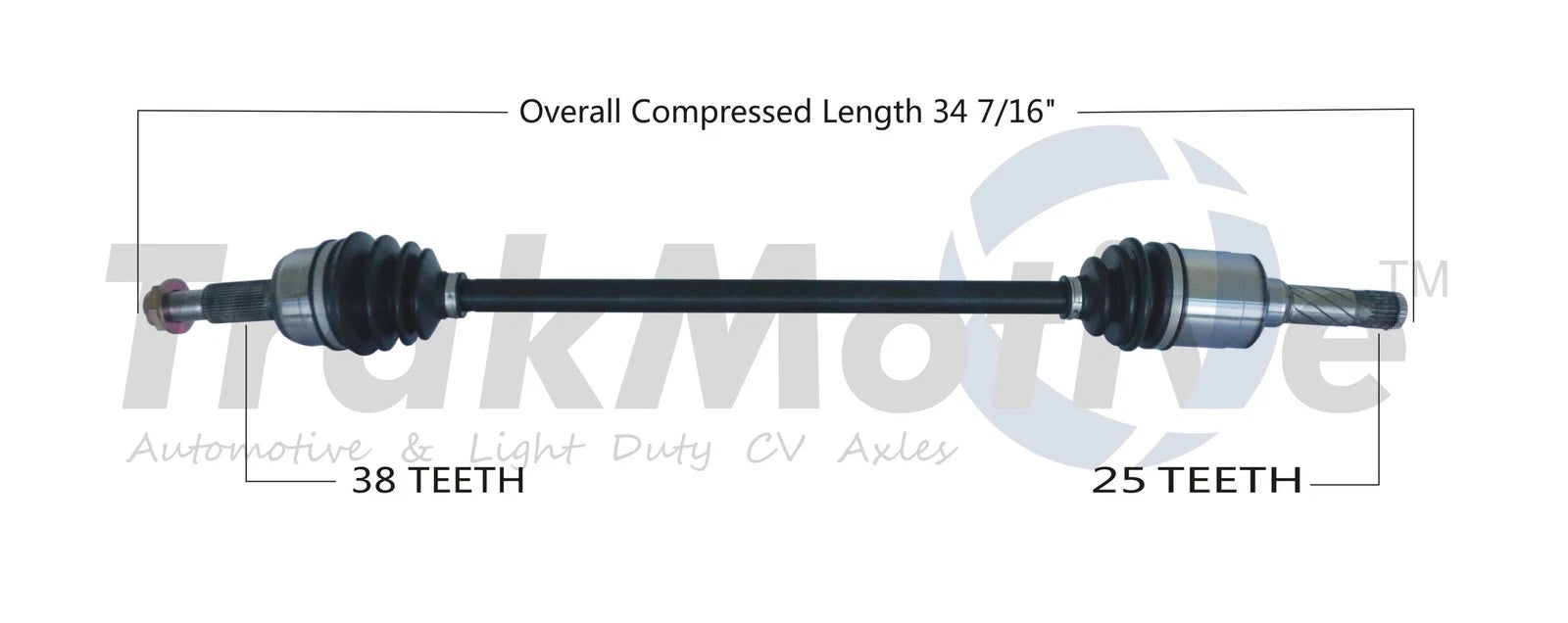 Surtrack Rear Passenger Right CV Axle Shaft for Ford (2010–2012) FD-8240