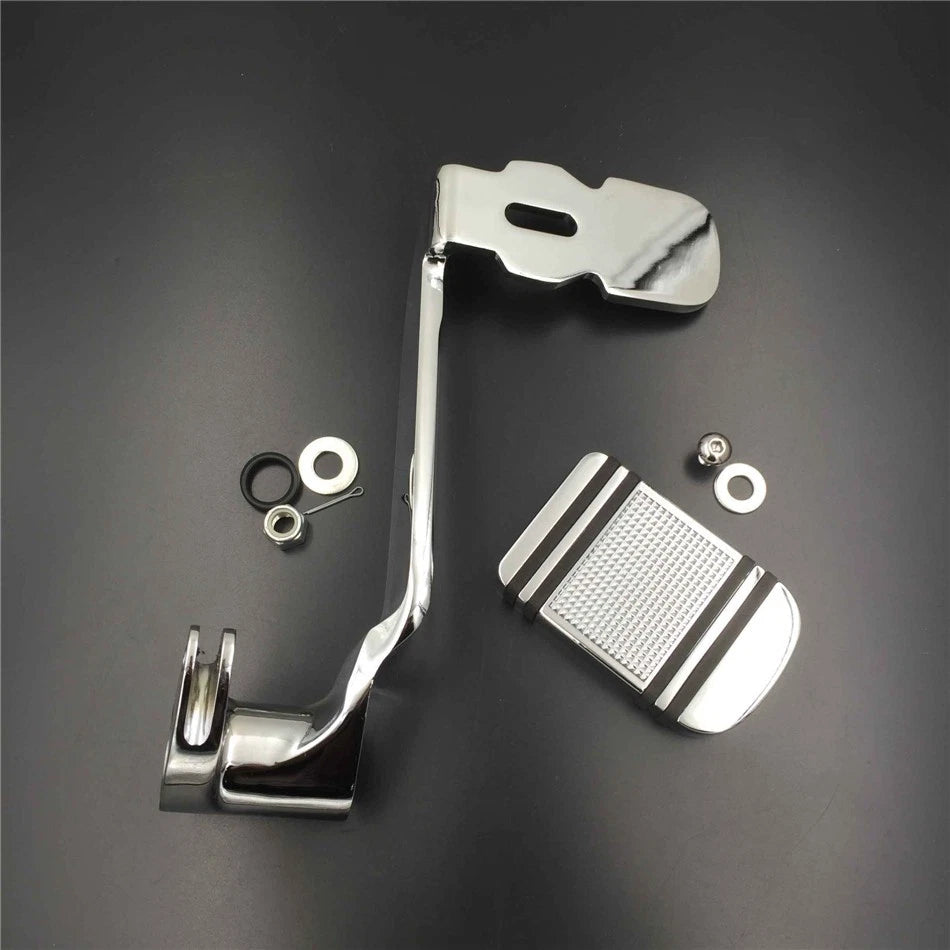 Chrome Airflow Rear Brake Pedal Foot Lever with Foot Peg for Touring (2014–Present)