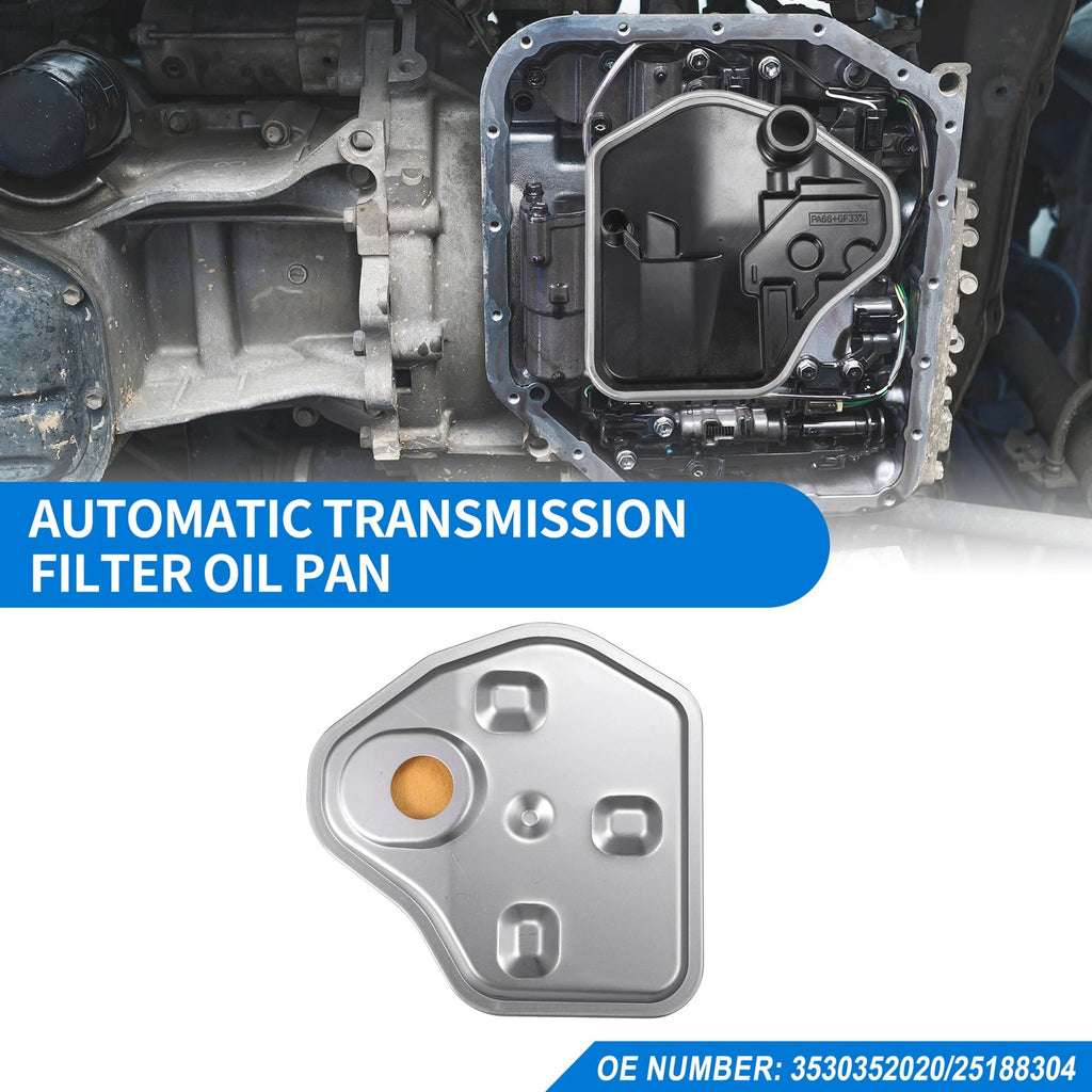 Transmission Fluid Filter Oil Pan for Chevrolet Spark (No. 3530352020)