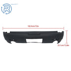 Rear Bumper Cover for Chevrolet Traverse (2018-2021) Primed Plastic