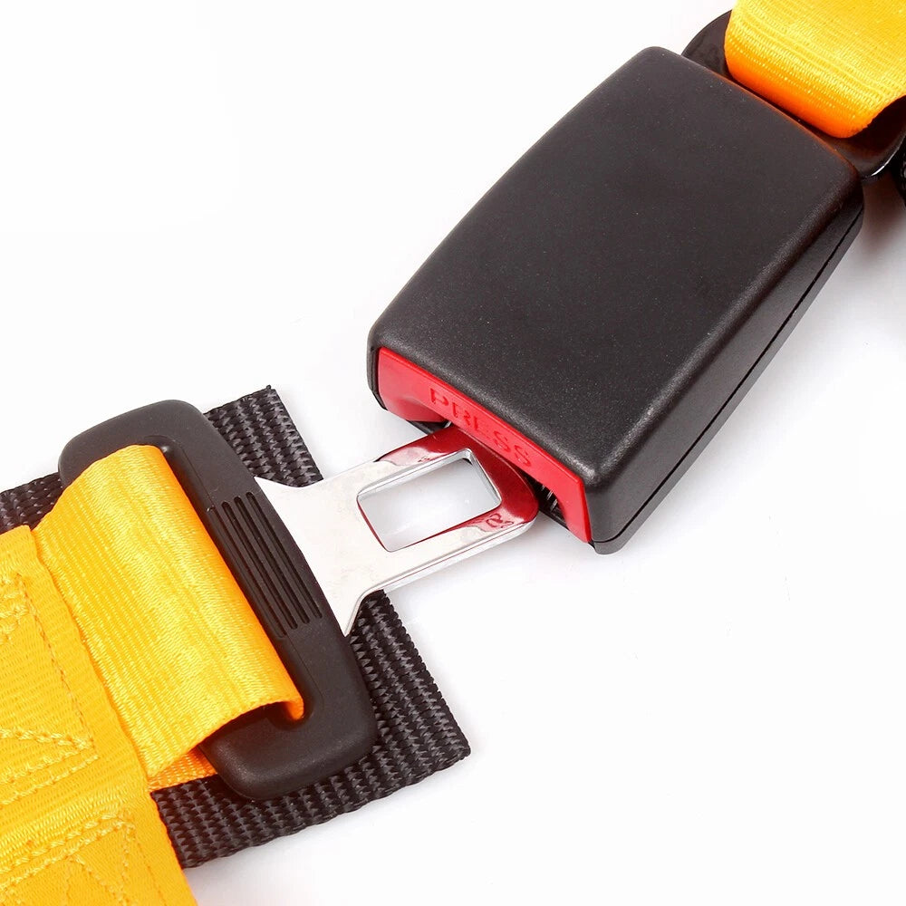 2X 4 Point Racing Harness Buckle Seat Belt for Go-kart UTV ATV