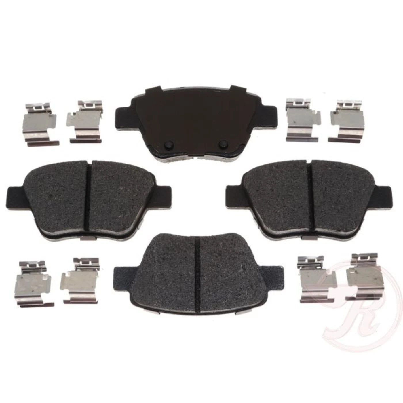 Brake Pad Set for Volkswagen Jetta (2010–2014) Rear FWD
