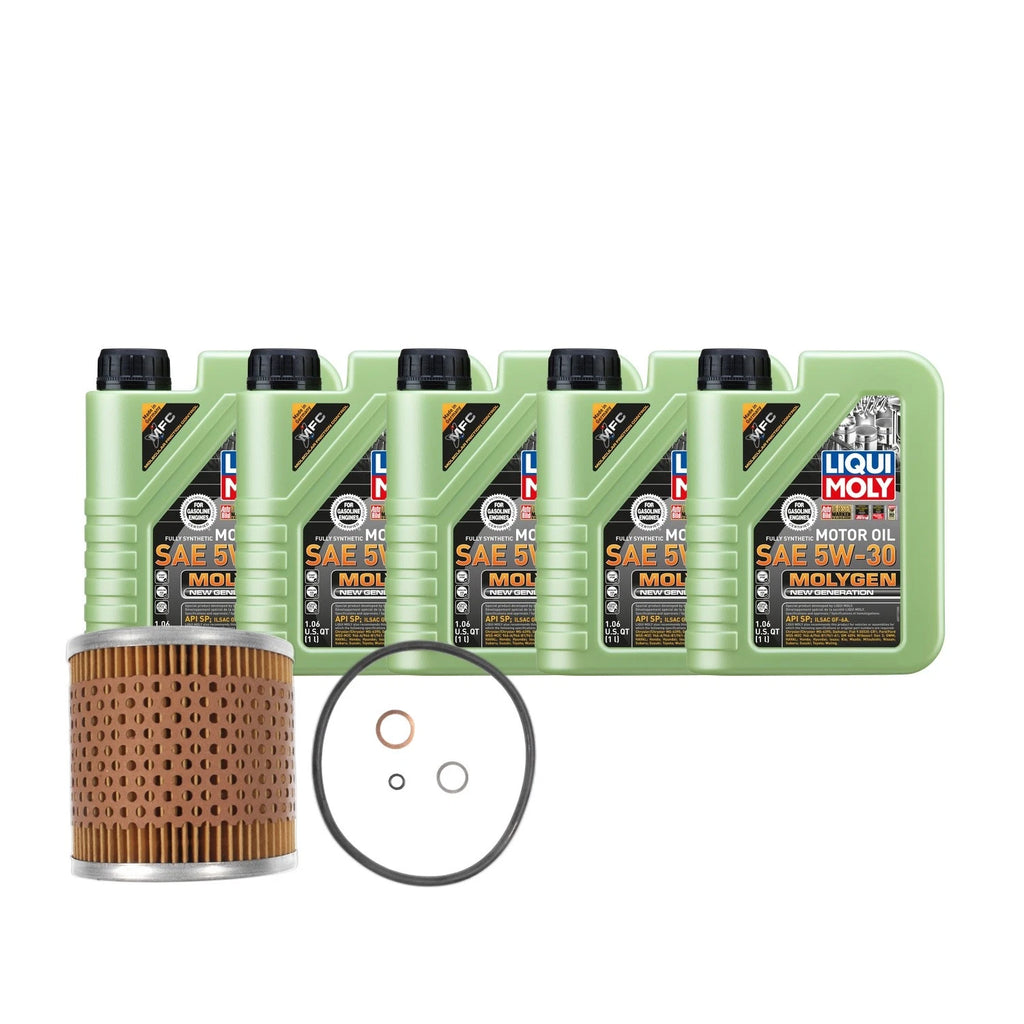 5L Liqui Moly Molygen 5W-30 Oil Change Kit for BMW 318i (1992–1998)