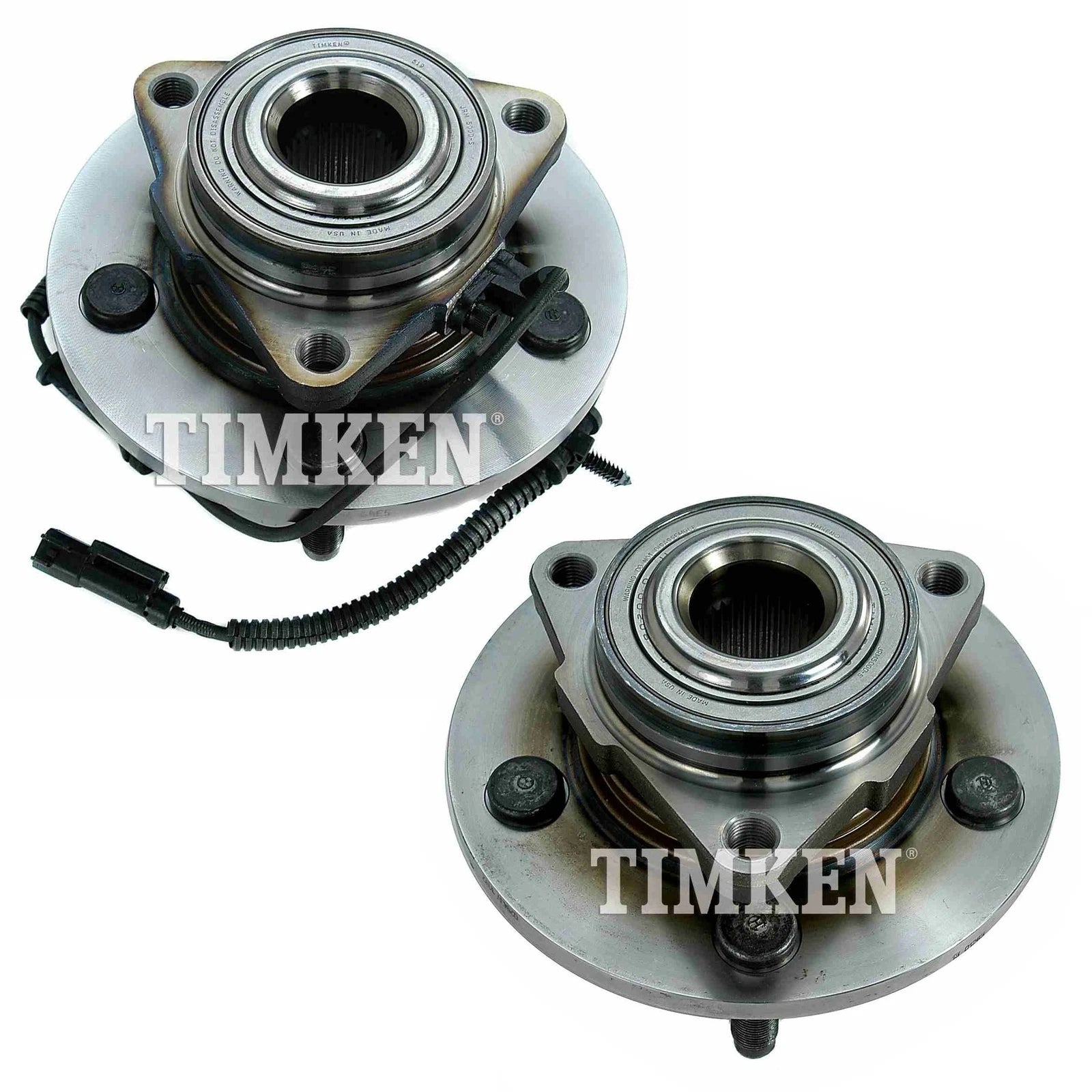 Set of 2 Wheel Bearing & Hub Assembly Kit for Dodge Ram 1500 (2002–2008)