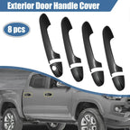 8pcs ABS Carbon Fiber Door Handle Cover Trim for Toyota Tacoma (2016–2021)