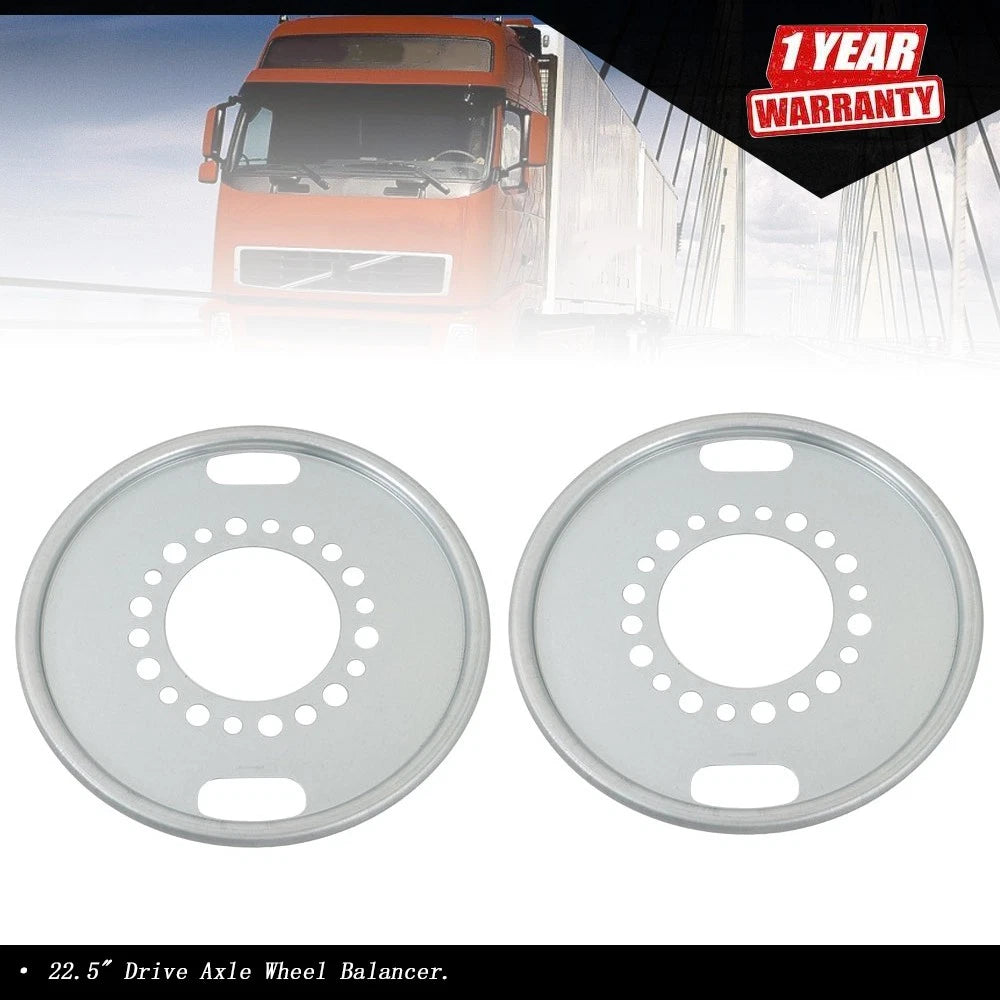 Pair of 22.5" Drive Axle Wheel Balancer for Heavy Duty Trucks