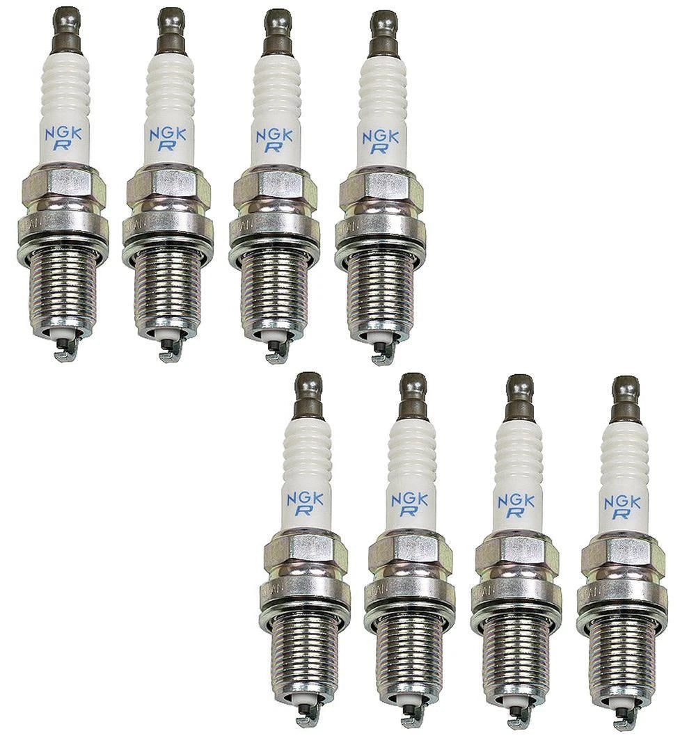 Set of 8 NGK Standard Spark Plugs for Chevy Ford Honda Infiniti Jaguar Lincoln