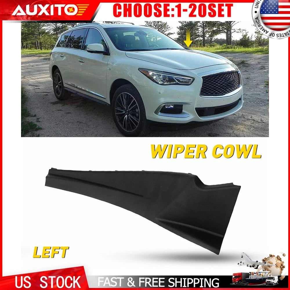Left Front Fender Wiper Cowl Cover for Infiniti QX60 (2016–2020)