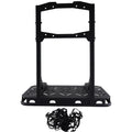 Black Steel Tire Cargo Rack for Jeep Wrangler JL (2018–2025)