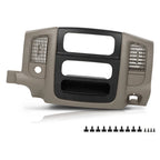 Dash Radio Bezel Climate Trim Panel for Dodge Ram (2002–2005) Beige