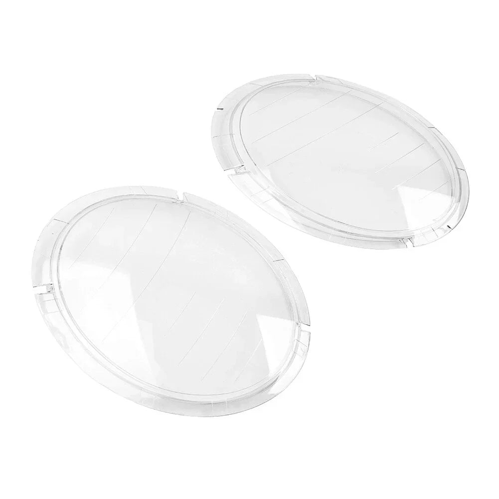 Clear Headlight Lens Covers for BMW Mini Cooper R50 R52 R53 (2001-2006)