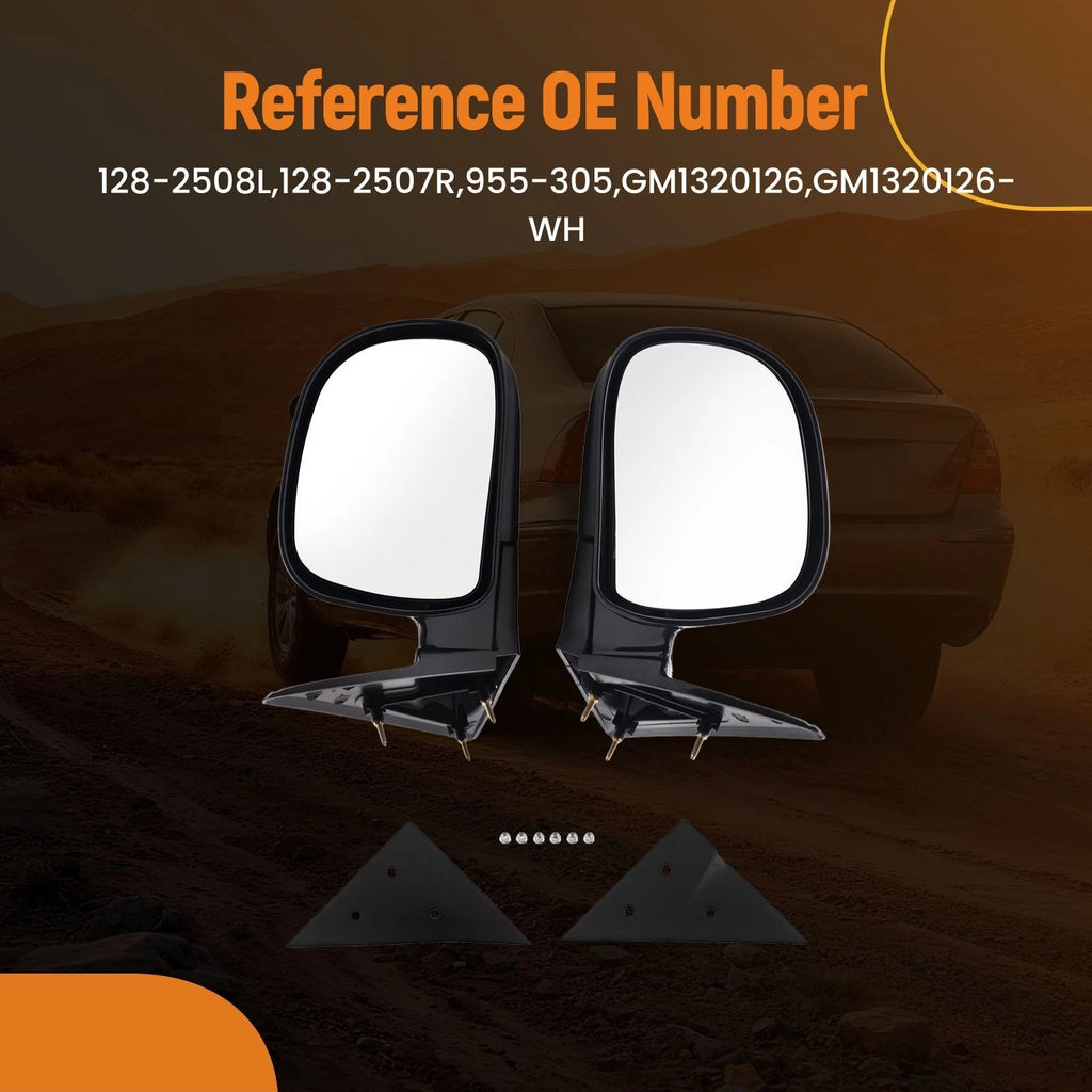 Left Right Side Mirror for Isuzu Hombre/Olds Bravada (1996–1998) GM1320126