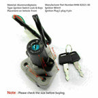 Ignition Switch Lock Keys for Yamaha XJR400 (1993–1999), XJR1200 (1995–1998), XJR1300 (1999)