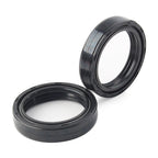 2X Front Fork Damper Shock Absorber Oil Seal for Motorcycle (41X53-8.5/10.5 MM)