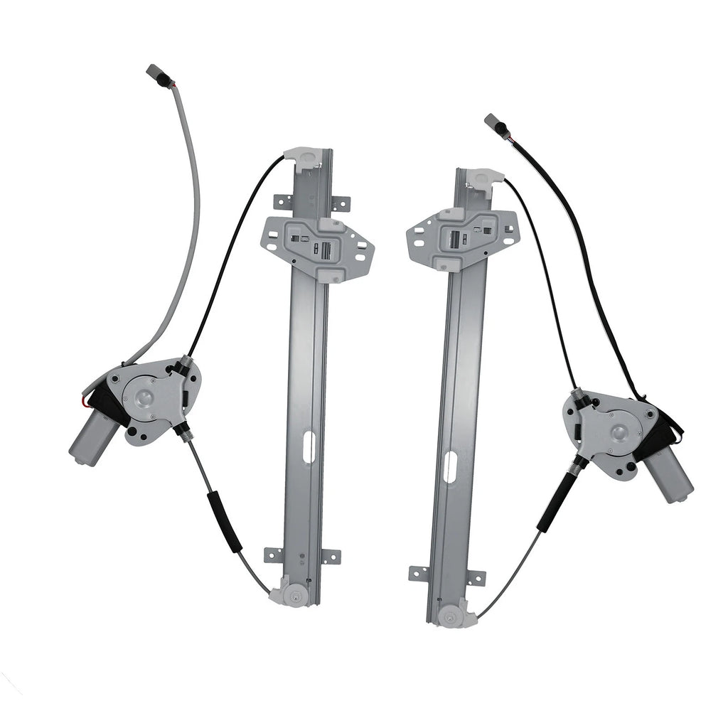 2X Rear Left & Right Window Regulator w/ Motor for Honda Pilot (2003–2008)