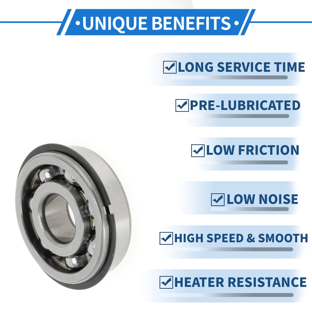 6303NR Deep Groove Ball Bearing for Scooter Skateboard Wheel (17x47x14mm)