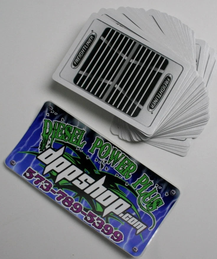 Deck of Cards for Freightliner Diesel Semi 18 Wheeler Truck (Standard)