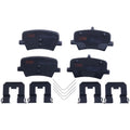 Set of 4 Disc Brake Pads for Volvo XC40 (2019–2025)