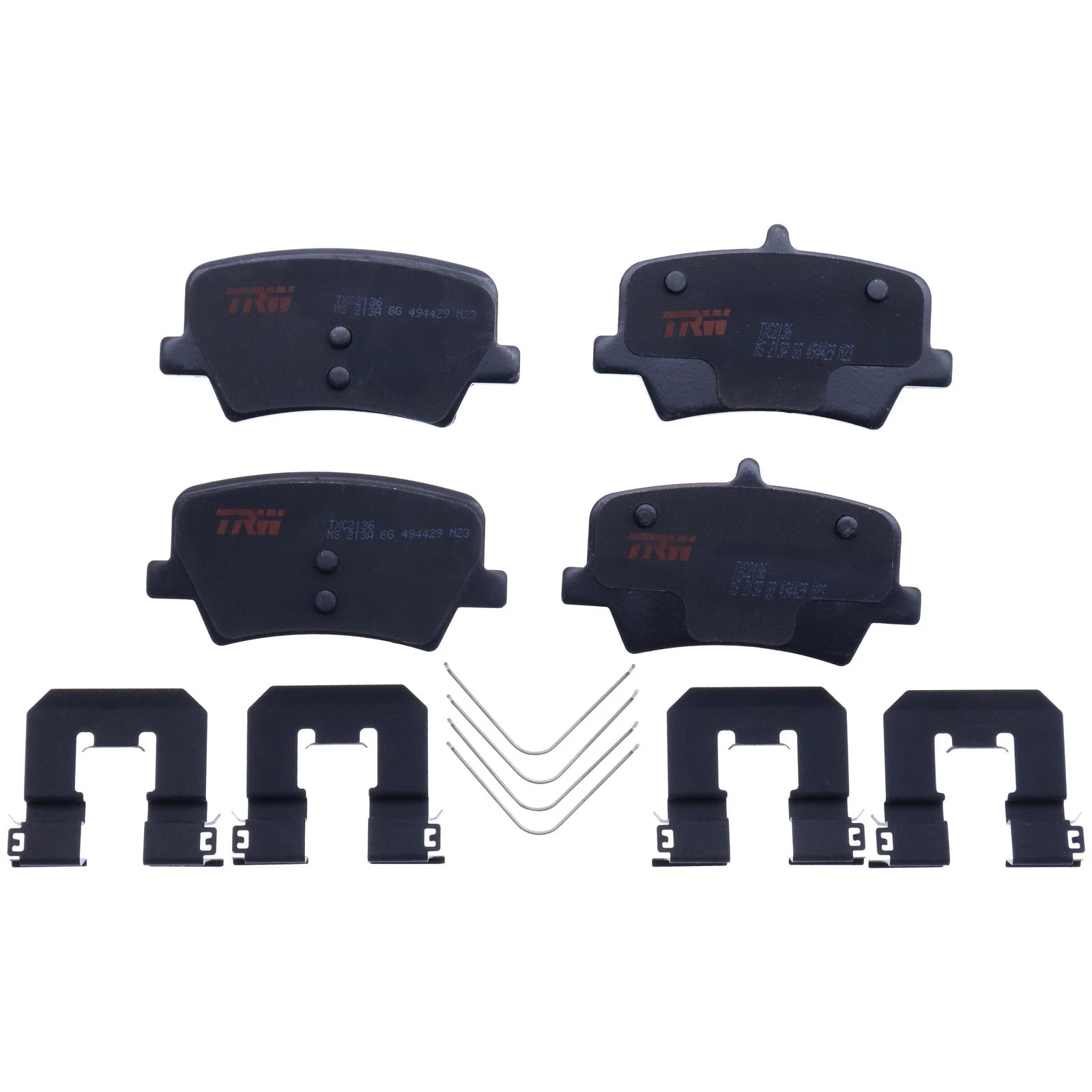 Set of 4 Disc Brake Pads for Volvo XC40 (2019–2025)
