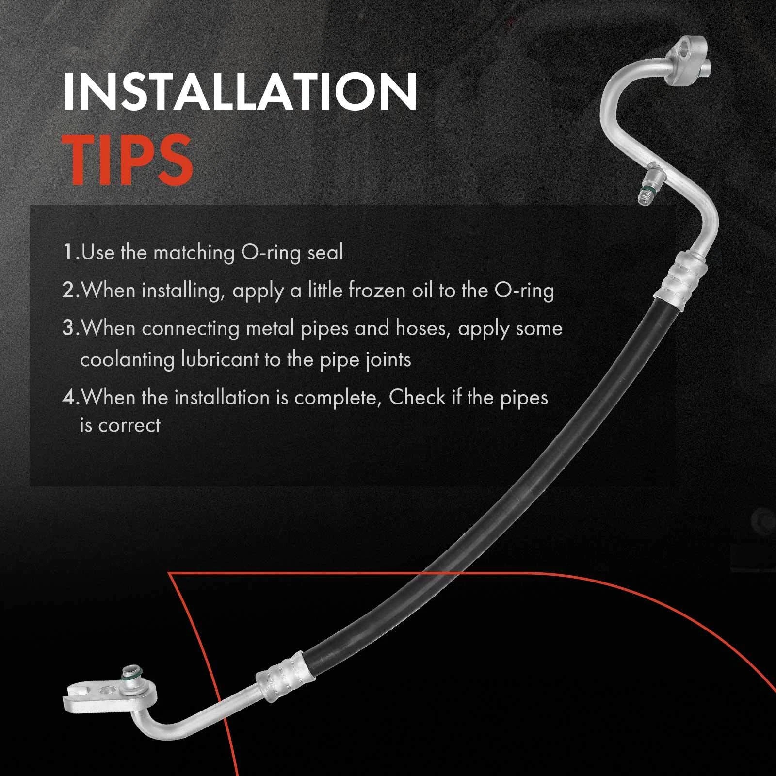 A/C Refrigerant Discharge Hose for Chevrolet Traverse (2009-2012)
