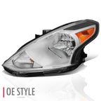 Halogen Headlight Lamp Assembly for Nissan Versa (2015–2019) - Left Side