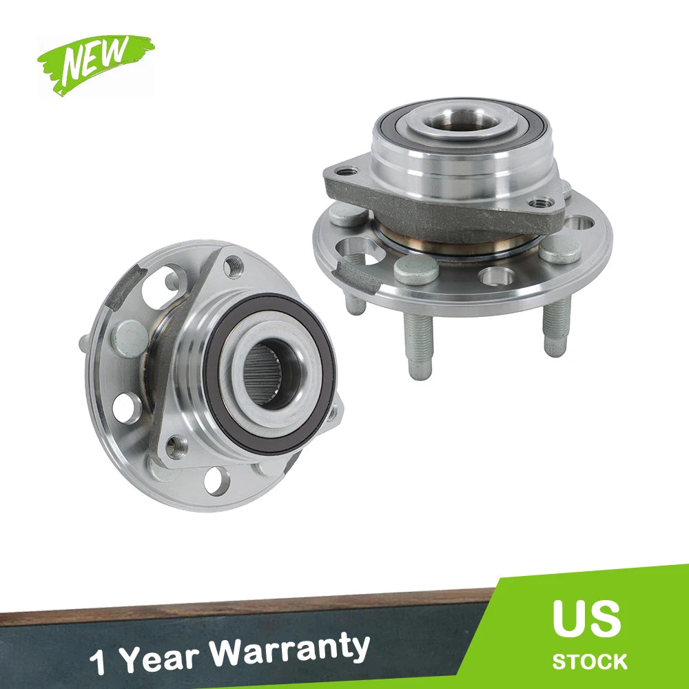 Set of 2 Front Wheel Bearing Hubs for Chevy Equinox Buick Regal GMC Terrain