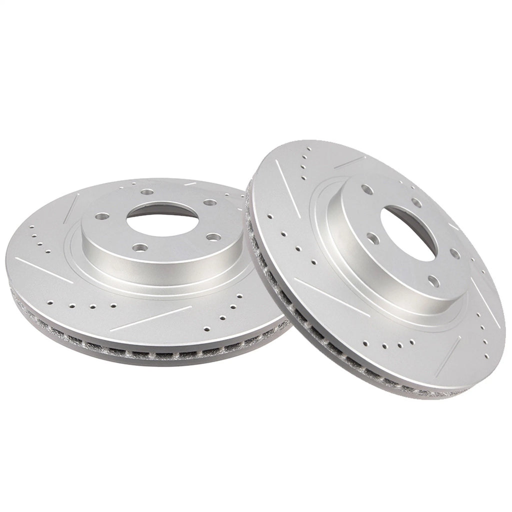 Drilled & Slotted Front Brake Rotors for Nissan Altima Maxima Infiniti I35