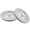 Drilled & Slotted Front Brake Rotors for Nissan Altima Maxima Infiniti I35
