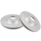 Drilled & Slotted Front Brake Rotors for Nissan Altima Maxima Infiniti I35