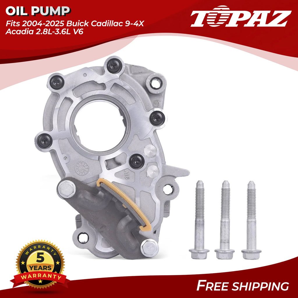Oil Pump for Buick Cadillac 9-4X Acadia (2004–2025) 2.8L-3.6L V6