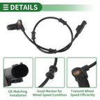 ABS Wheel Speed Sensor No.A1635422118 for Mercedes-Benz W163 (1998–2005)