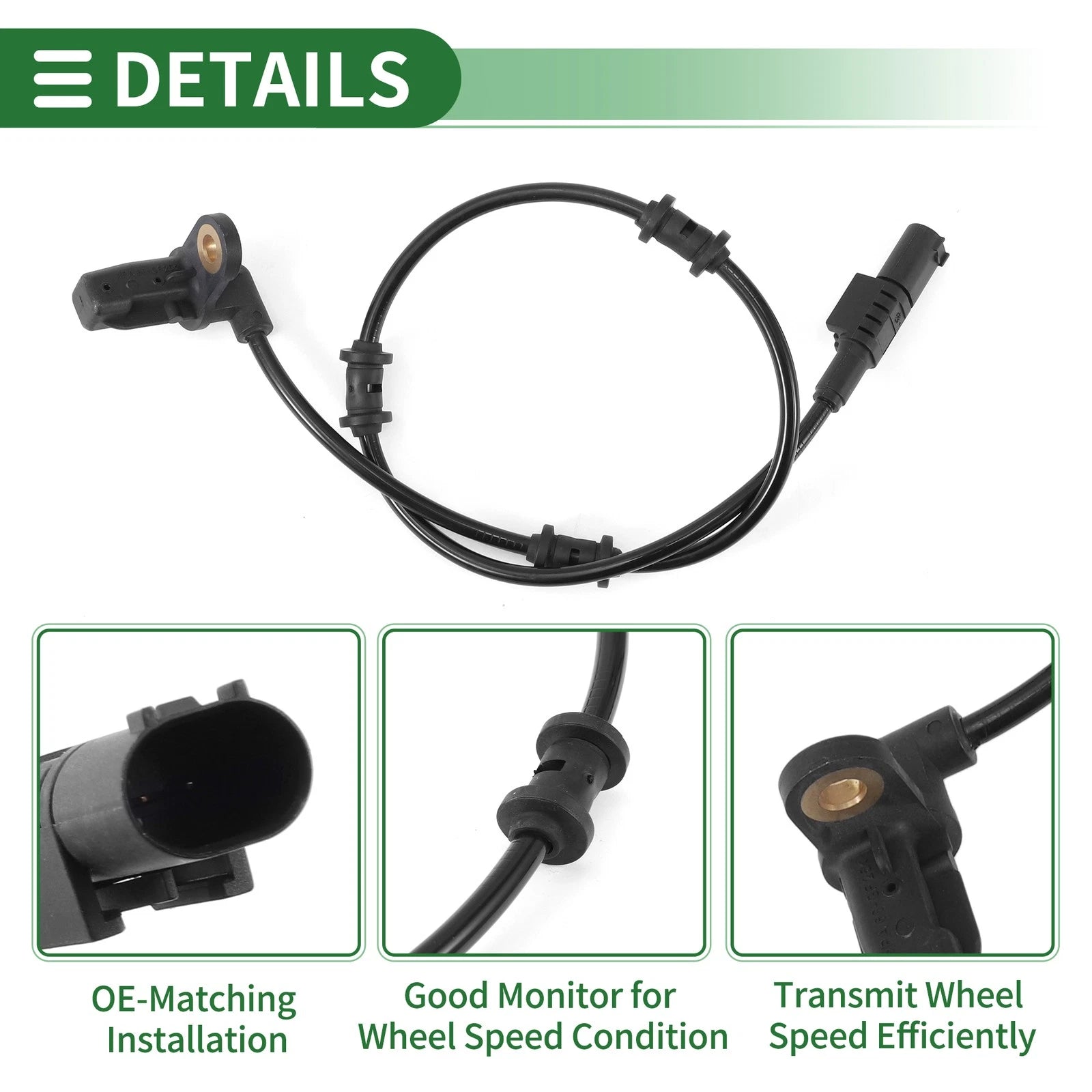 ABS Wheel Speed Sensor No.A1635422118 for Mercedes-Benz W163 (1998–2005)