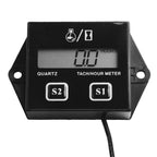 Tachometer and Hour Meter for Small Engines (Chainsaw, Snow Blower, Dirt Bike, Boat)