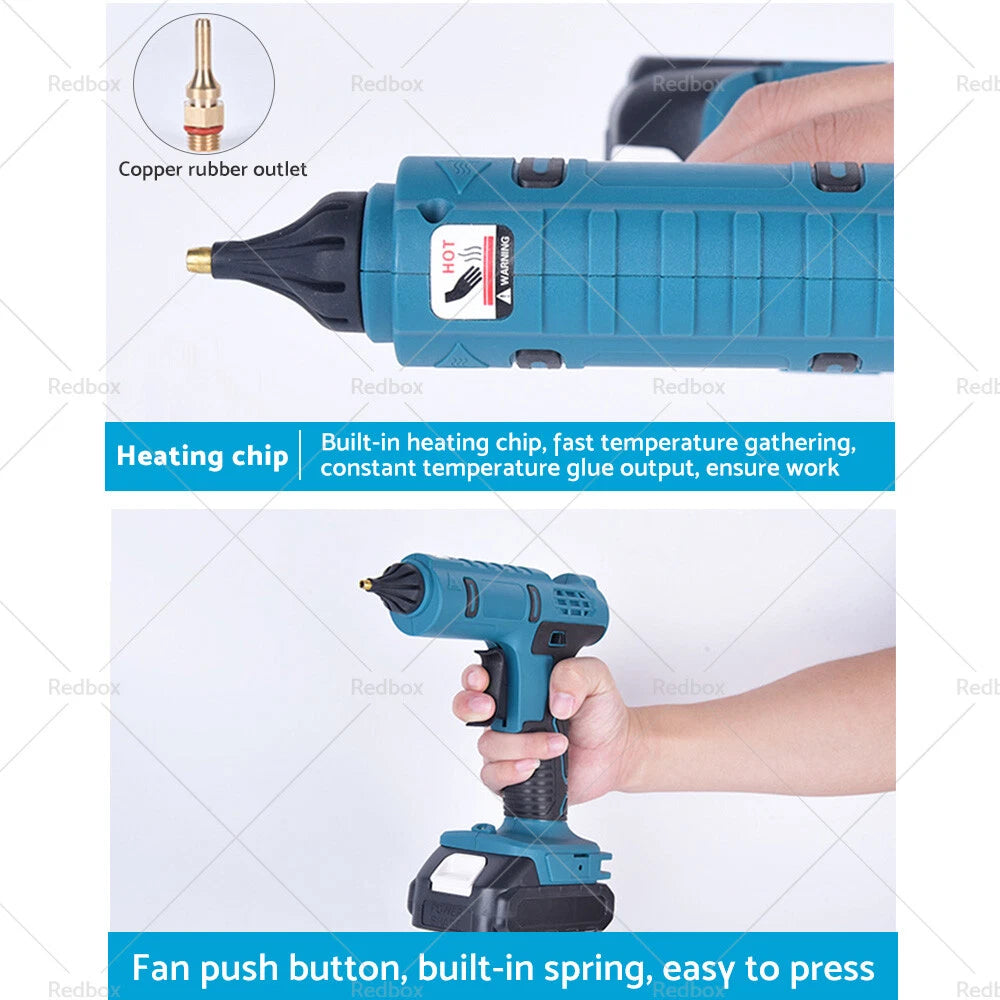 Cordless Hot Glue Gun for Makita 18V (DIY, 11mm Glue Stick)