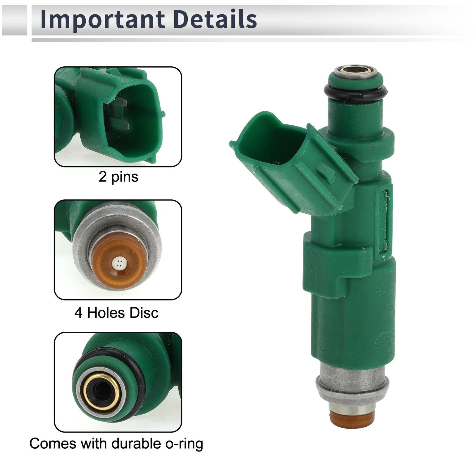 Fuel Injector No. 23209-21010 for Toyota Yaris (2006–2011)