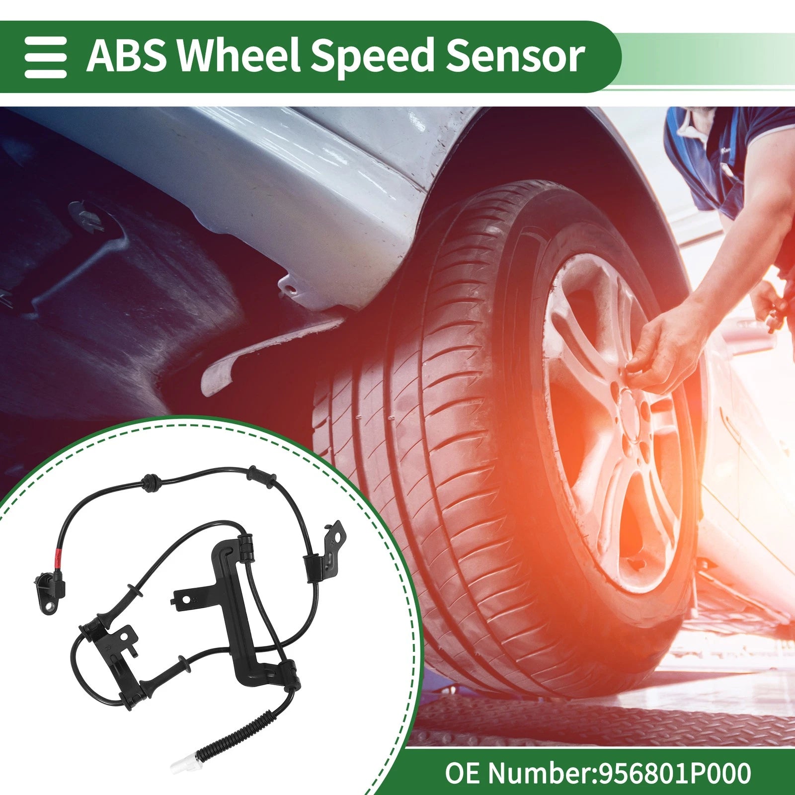 ABS Wheel Speed Sensor No. 956801P000 for Hyundai Ix20 (2010–2017)