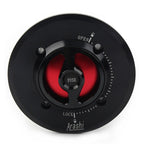 Red Keyless Oil Fuel Gas Tank Cap Cover for APRILIA RSV1000 RSV4 Tuono V4R