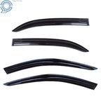 Set of 4 Window Visors for Toyota Corolla (2003–2008) Smoke Rain Guards