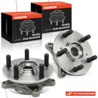 2X Front Wheel Hub & Bearing Assembly for Honda Civic (2017–2021)
