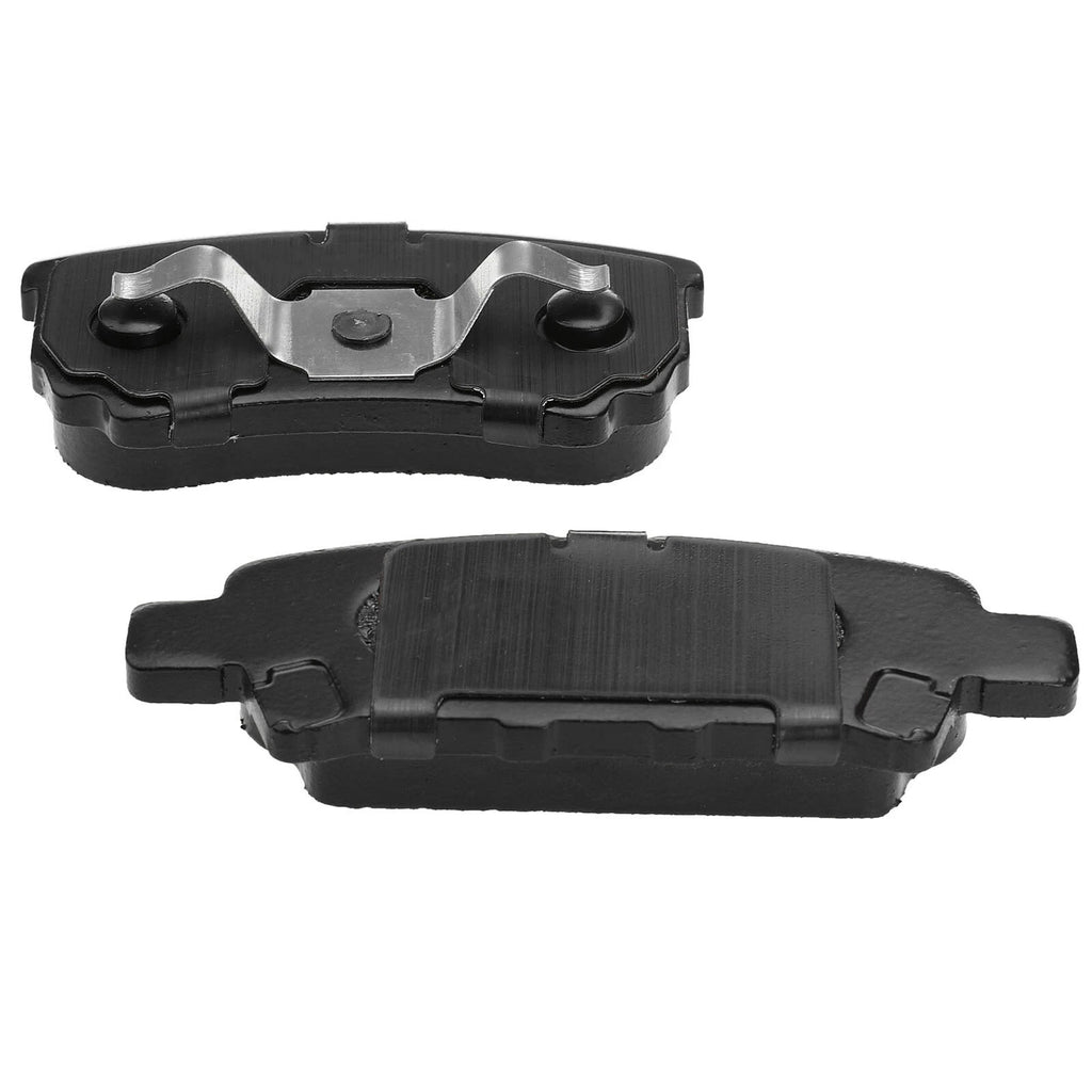 Set of 2 Rear Disc Brake Rotors & Ceramic Pads for Jeep Compass (2007–2017)