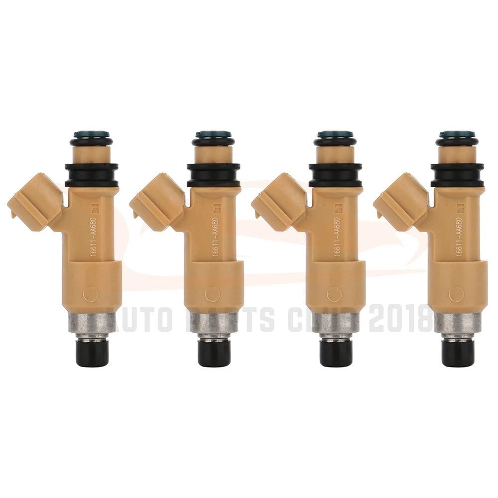 Set of 4 Fuel Injectors for Subaru Impreza Legacy Forester Outback (2000–2020)