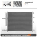 Badgeless Honeycomb Mesh Front Bumper Grille for Ford F-150 (2021–2023)