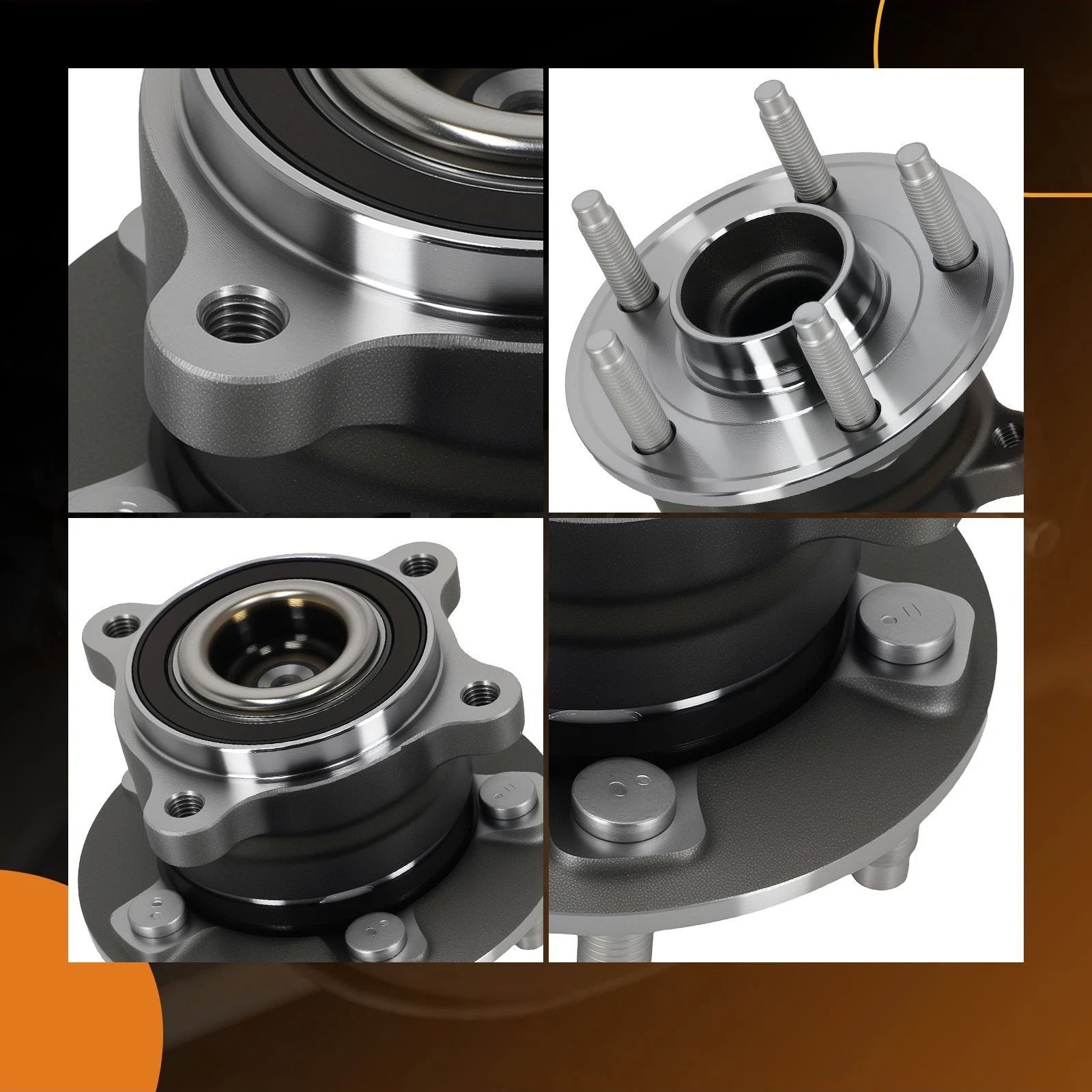 Rear Wheel Hub Assembly for Chevrolet Cruze (2011–2015) 512446 HA590403 5 Bolt
