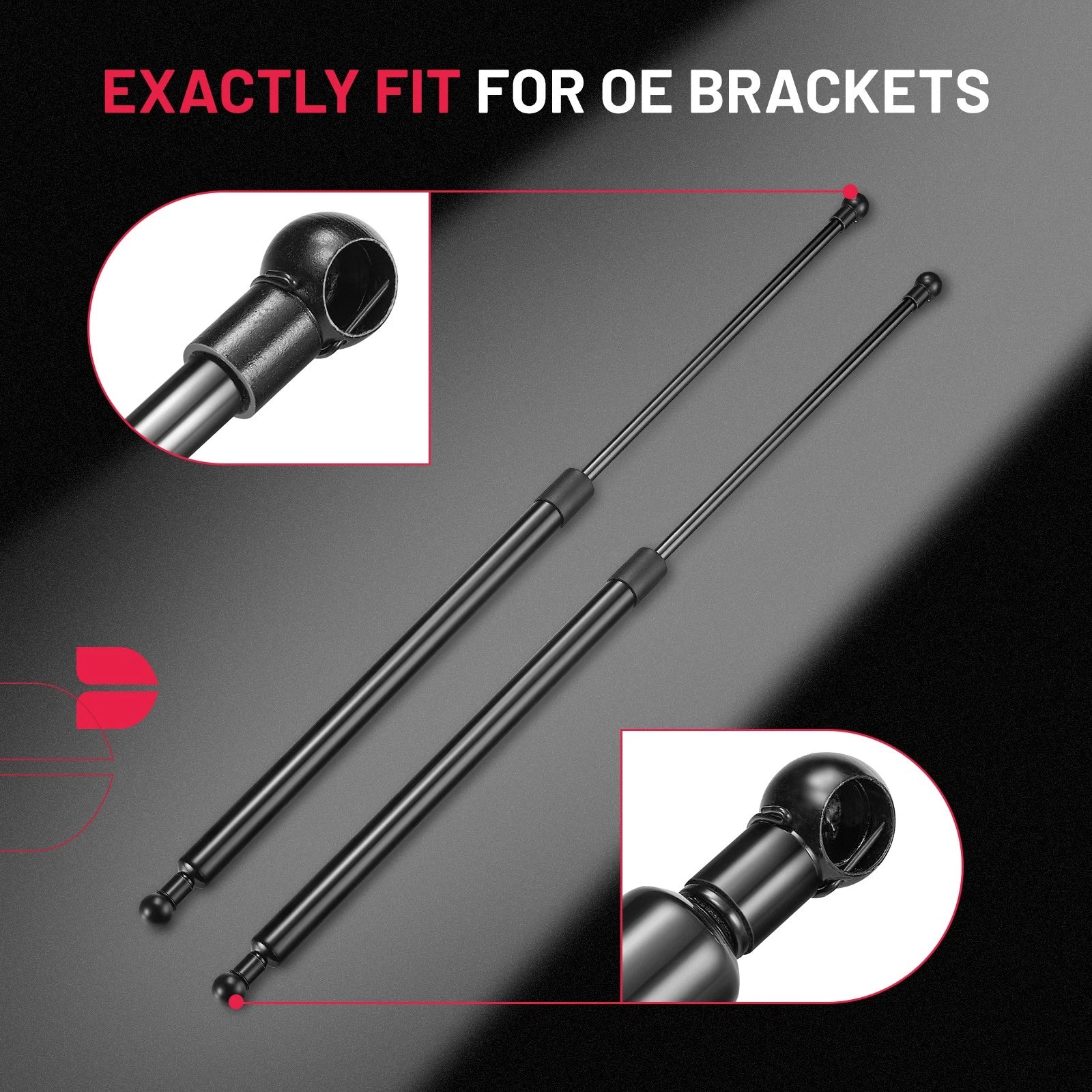 Gas Strut Lift Support 28" 200lb for Leer Camper Topper (2010-2020)