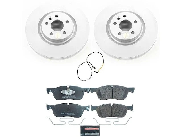 Front Brake Pad and Rotor Kit for Jaguar E-Pace (2018–2019) ZN514MZ