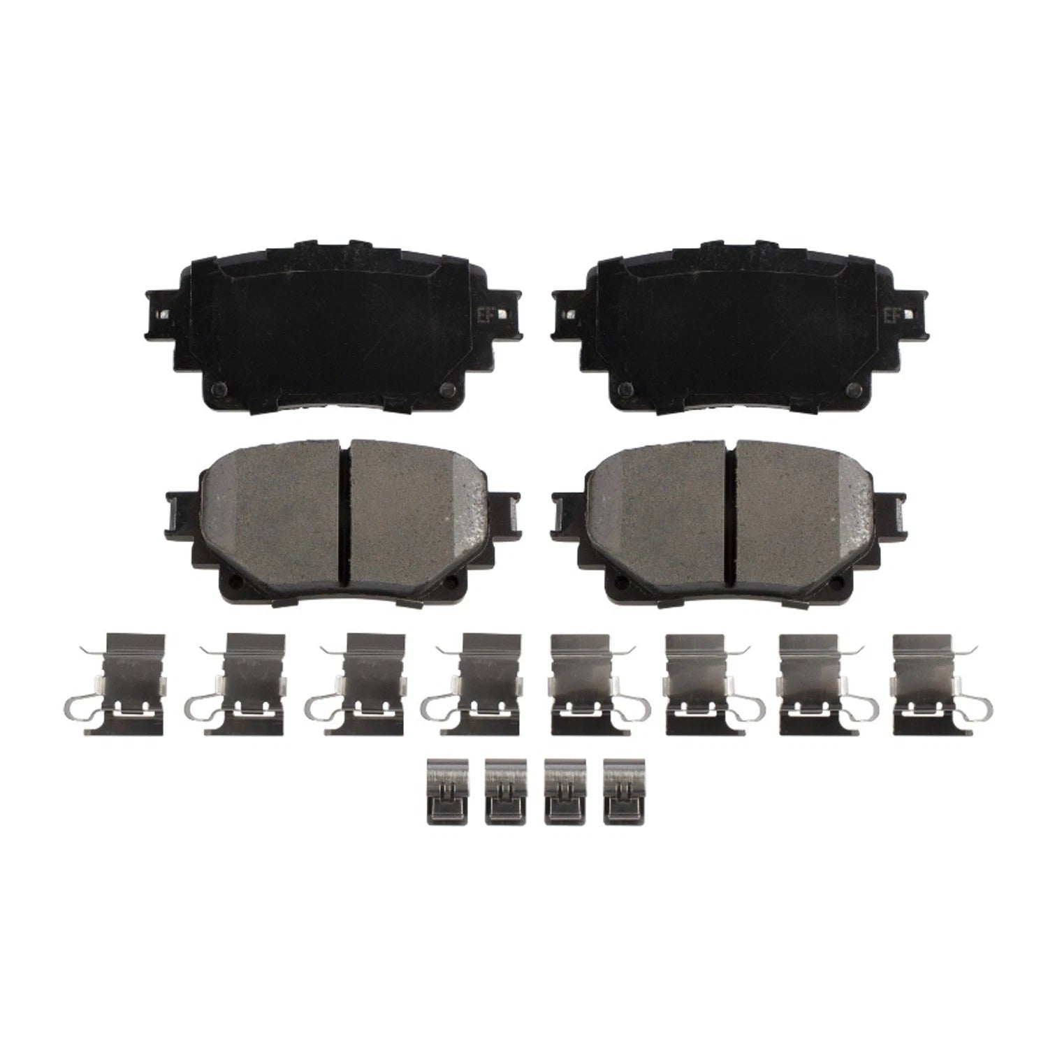 Set of 4 Advics Rear Ceramic Disc Brake Pads for Toyota Corolla Lexus RC300 (2014–2020)